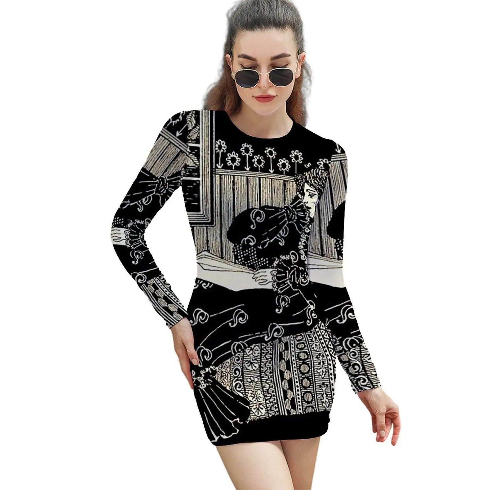 HD. Reader girl, by Andrew Womrath Long-Sleeved Sheath Dress summer dress korean women summer dress daily
HD. Reader girl, by Andrew Womrath Long-Sleeved Sheath Dress summer dress korean women summer dress daily