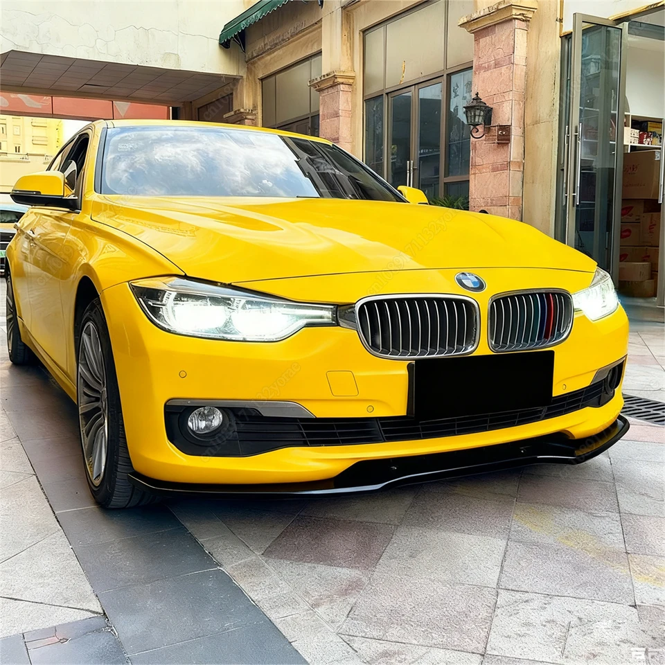 3Pcs Car Front Bumper Lip Spoiler Splitter Diffuser For BMW 3 Series F30 F31 Standard 2013-2019 Bodykits ABS Tuning Gloss Blcak
3Pcs Car Front Bumper Lip Spoiler Splitter Diffuser For BMW 3 Series F30 F31 Standard 2013-2019 Bodykits ABS Tuning Gloss Blcak
