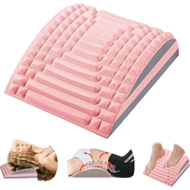 Multi-functional Back Stretcher Lumbar Support Massager Neck Waist Spine Relief Device Posture Corrector Yoga Home Office Use
Multi-functional Back Stretcher Lumbar Support Massager Neck Waist Spine Relief Device Posture Corrector Yoga Home Office Use