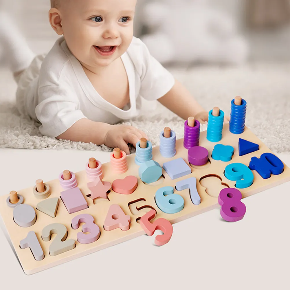 1Set Montessori Wooden Puzzle Shape Matching Board Educational Geometric Number Color Cognition Learning Toddler Puzzle Ages 2-4
1Set Montessori Wooden Puzzle Shape Matching Board Educational Geometric Number Color Cognition Learning Toddler Puzzle Ages 2-4