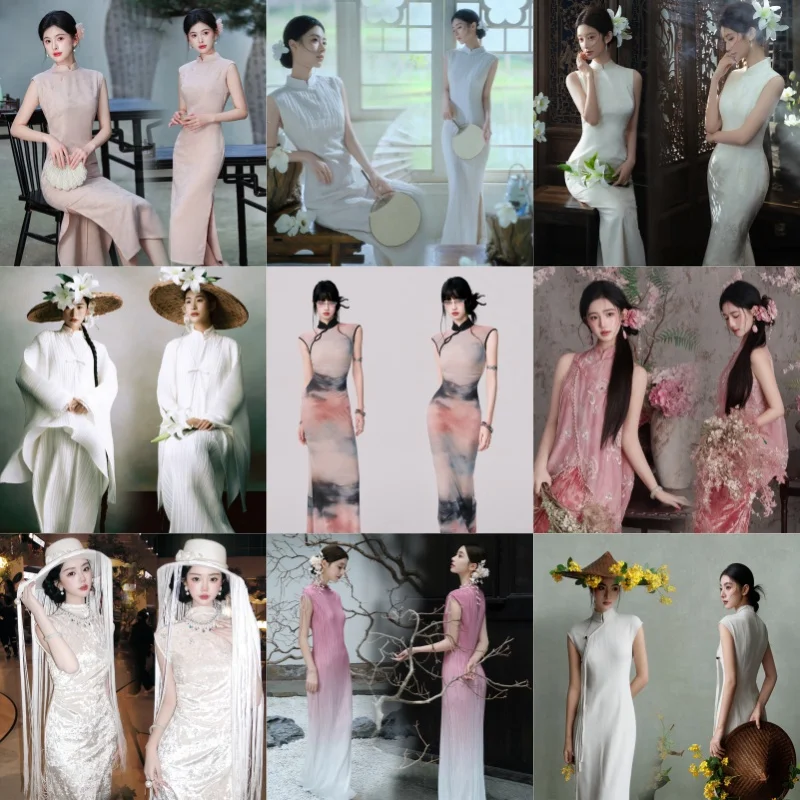 New Vintage Chinese Photography Costume for Studio Portraits Artistic High-End Feel Individual Photography Clothes
New Vintage Chinese Photography Costume for Studio Portraits Artistic High-End Feel Individual Photography Clothes