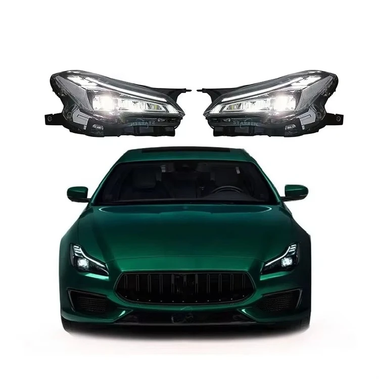 2013-2016Retrofit New LED Headlights Retrofit New LED Headlamp Assembly for'Maserati Quattroporte
2013-2016Retrofit New LED Headlights Retrofit New LED Headlamp Assembly for'Maserati Quattroporte