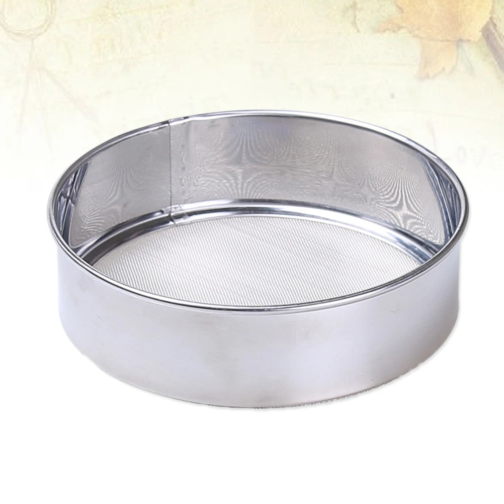 Stainless Steel Flour Sifter Sieve Powder Sugar Shaker Mesh Screen Tool for Baking Cake Strainer Kitchen Barware
Stainless Steel Flour Sifter Sieve Powder Sugar Shaker Mesh Screen Tool for Baking Cake Strainer Kitchen Barware