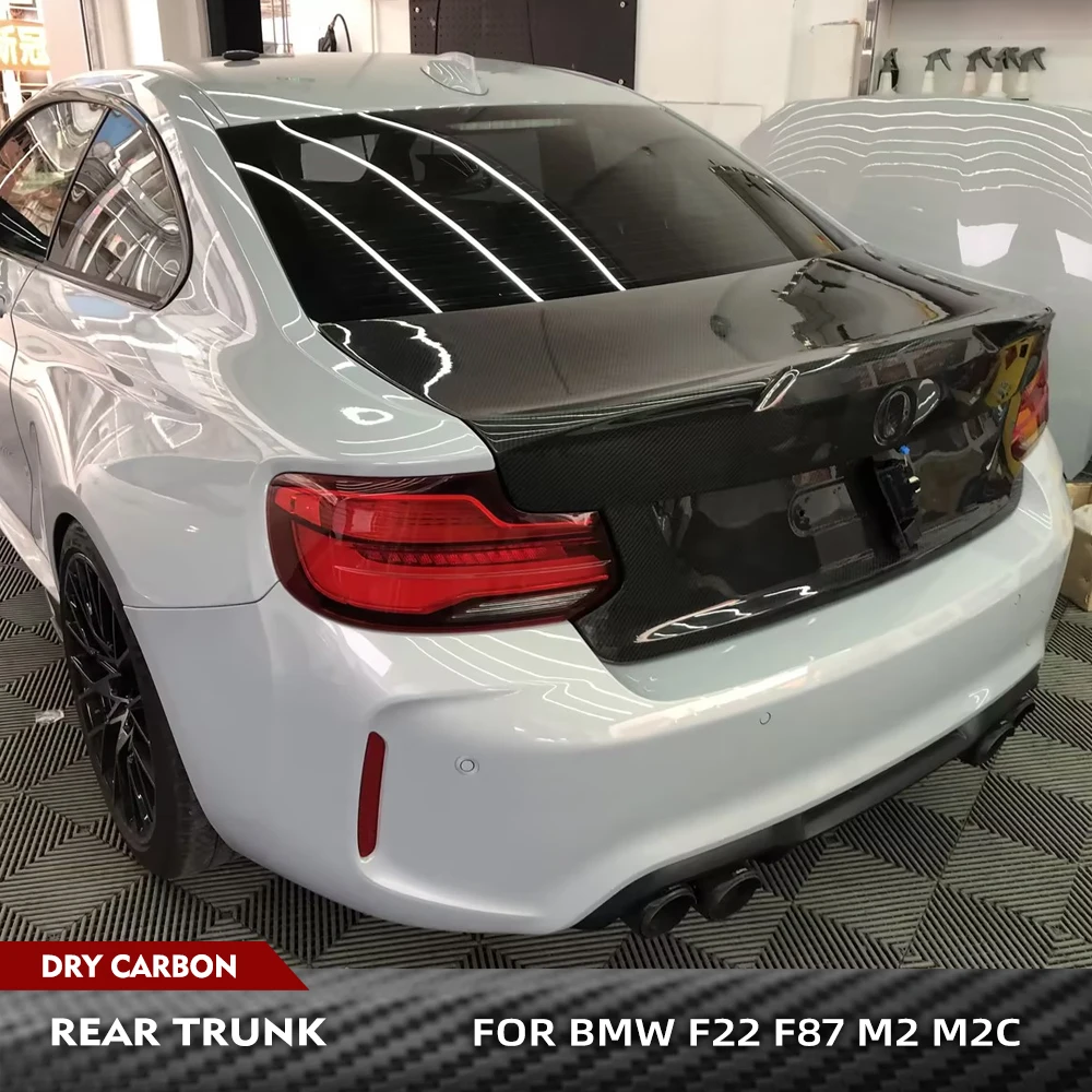 For BMW F22 F87 M2 M2C Coupe 2015-2020 Prepreg Dry Carbon Fiber Rear Trunk Cover Rear Bumper Trunk Lid Tail Spoiler Gate Cover
For BMW F22 F87 M2 M2C Coupe 2015-2020 Prepreg Dry Carbon Fiber Rear Trunk Cover Rear Bumper Trunk Lid Tail Spoiler Gate Cover