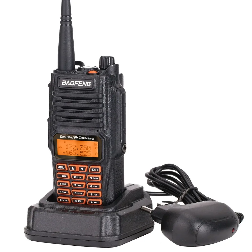 Baofeng UV-9R IP67 Waterproof Two-way Radio Dual Band Dustproof with FM Interphone Ham Radio Handheld Walkie Talkie
Baofeng UV-9R IP67 Waterproof Two-way Radio Dual Band Dustproof with FM Interphone Ham Radio Handheld Walkie Talkie