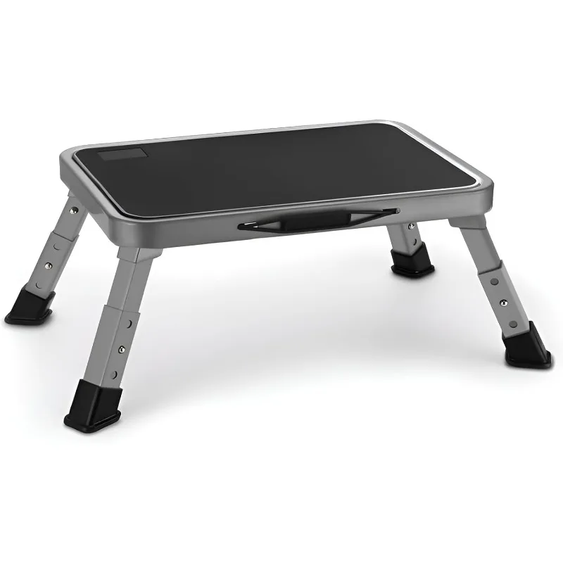 Foldable Step Stool, Adjustable Step Stool with a Non-Slip Platform, Step Ladder with Thick Rubber Feet for Adults
Foldable Step Stool, Adjustable Step Stool with a Non-Slip Platform, Step Ladder with Thick Rubber Feet for Adults