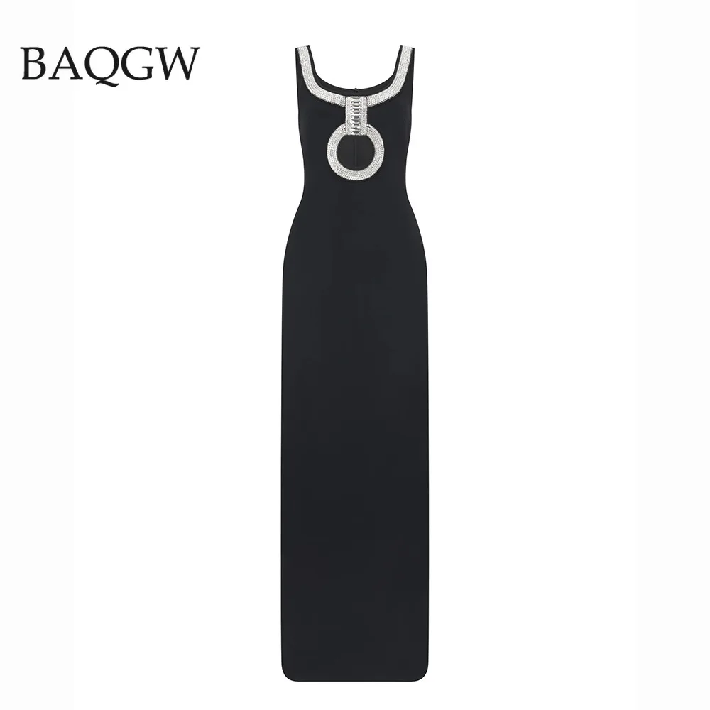 Luxury Diamond Bandage Dress New Women's Maxi Bodycon Dress Elegant Black Evening Club Party Dress High Quality Summer
Luxury Diamond Bandage Dress New Women's Maxi Bodycon Dress Elegant Black Evening Club Party Dress High Quality Summer