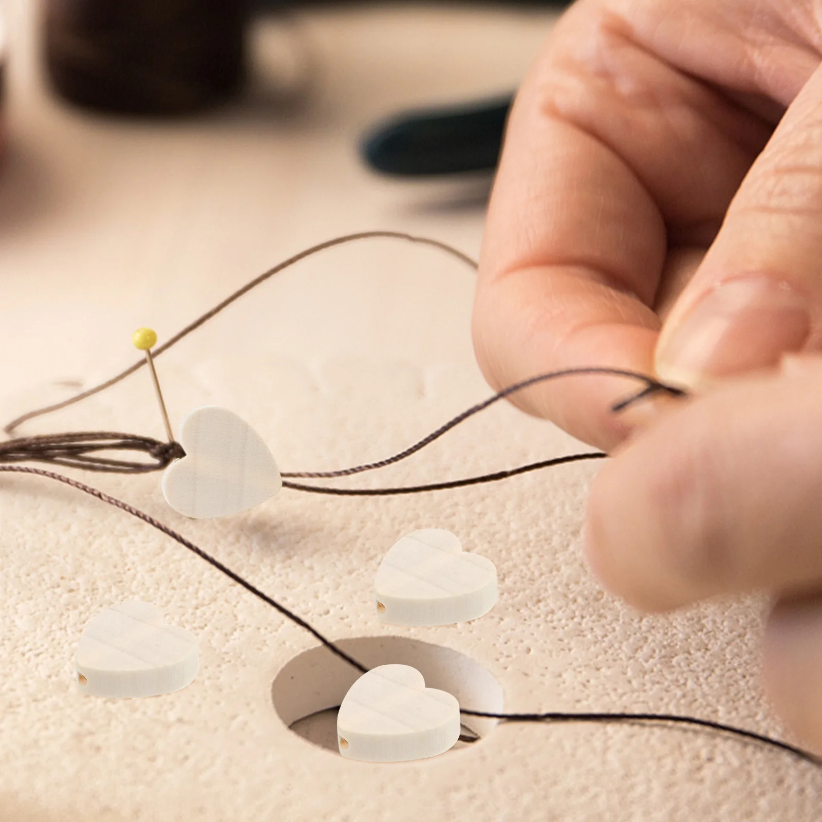 100Pcs Wood Heart Shape Beads Jewelry Making Accessories DIY Craft Spacer Loose Beads for Necklace Bracelet Earring
100Pcs Wood Heart Shape Beads Jewelry Making Accessories DIY Craft Spacer Loose Beads for Necklace Bracelet Earring