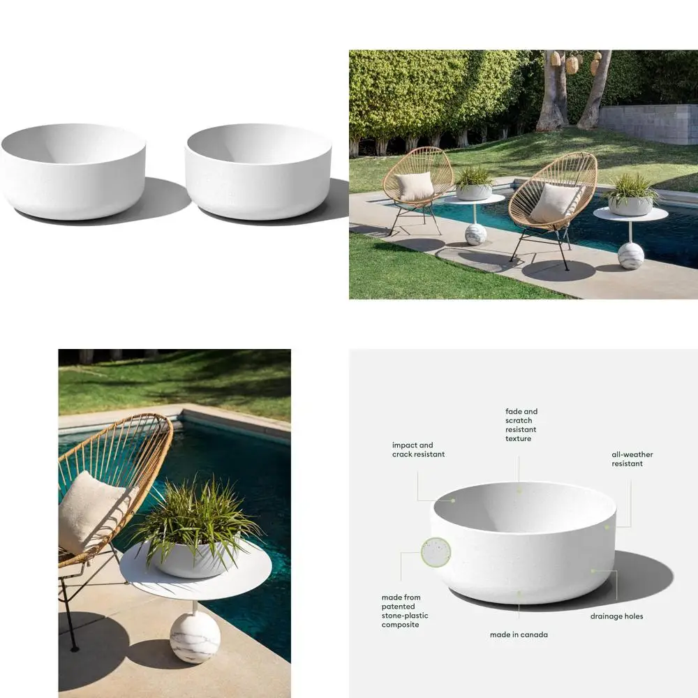 Кашпо для чаш Kona серии Veradek Mason — круглый эластичный композитный кашпо из пластика и камня для внутреннего и наружного использования
Кашпо для чаш Kona серии Veradek Mason — круглый эластичный композитный кашпо из пластика и камня для внутреннего и наружного использования