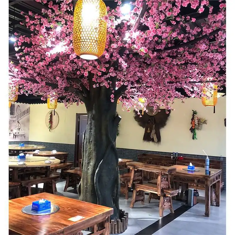 Restaurant decoration indoor and outdoor fiberglass large wishing tree fake peach tree hotel party event wedding decoration
Restaurant decoration indoor and outdoor fiberglass large wishing tree fake peach tree hotel party event wedding decoration