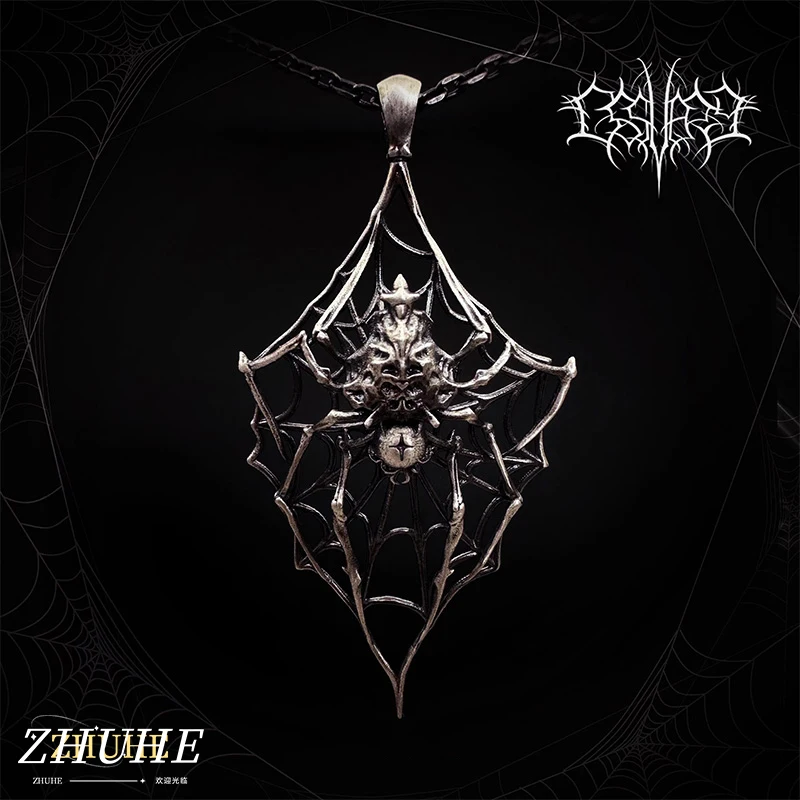 ZHUHE Spider Pendant Necklace Neo-Gothic Style For Women Men's Jewelry Accessories Party Gifts
ZHUHE Spider Pendant Necklace Neo-Gothic Style For Women Men's Jewelry Accessories Party Gifts