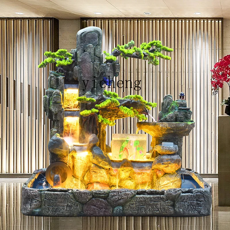 Zz flowing water courtyard landscape rockery ornament living room hotel lucky feng shui wheel decoration ornament
Zz flowing water courtyard landscape rockery ornament living room hotel lucky feng shui wheel decoration ornament