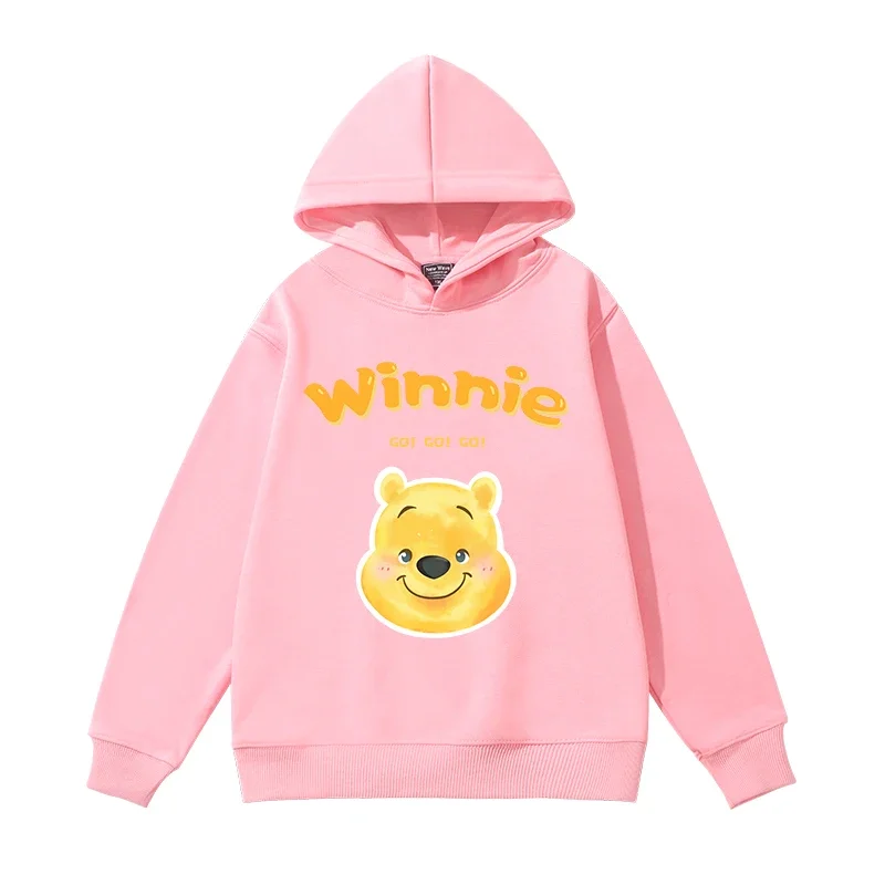 Fashionable Cartoon Children's Clothing, Disney Winnie The Pooh Cute Printed Boys' and Girls' Autumn Hooded Sweatshirts
Fashionable Cartoon Children's Clothing, Disney Winnie The Pooh Cute Printed Boys' and Girls' Autumn Hooded Sweatshirts