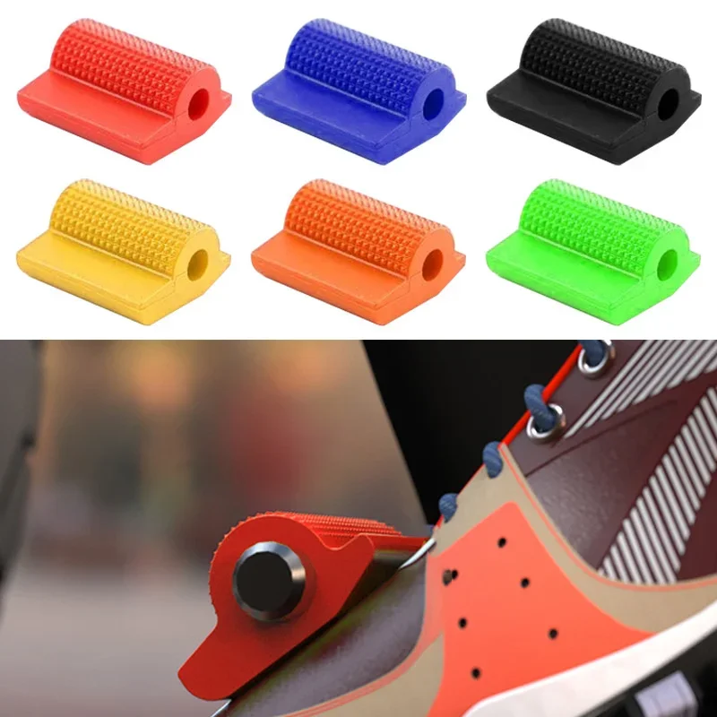 6 Colors Motorcycle Shift Gear Lever Pedal Rubber Cover Anti-skid Shoe Protector Foot Peg Toe Gel Sleeve moto accessories
6 Colors Motorcycle Shift Gear Lever Pedal Rubber Cover Anti-skid Shoe Protector Foot Peg Toe Gel Sleeve moto accessories