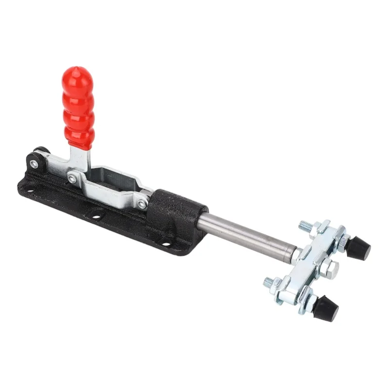 Double Head Toggle Clamp 80mm Stroke 350kg Clamping Force 185 Degree Handle Opening Quick Release Push Pull Clamp
Double Head Toggle Clamp 80mm Stroke 350kg Clamping Force 185 Degree Handle Opening Quick Release Push Pull Clamp
