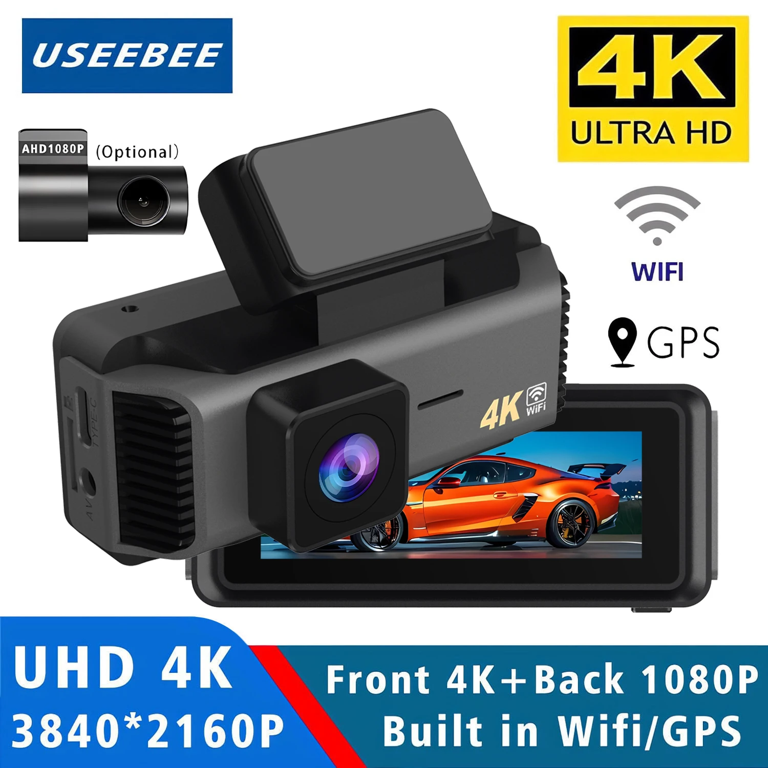Car DVR 4K 2160P WIFI GPS Dash Cam Mini Camera Video Drive Recorder Dashcam Dual Lens Black Box 24 Hour Monitoring Night Vision
Car DVR 4K 2160P WIFI GPS Dash Cam Mini Camera Video Drive Recorder Dashcam Dual Lens Black Box 24 Hour Monitoring Night Vision