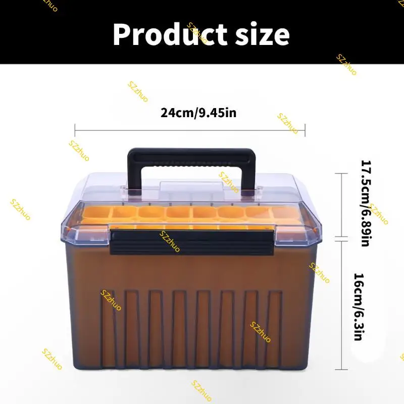 Portable Shrimp Lure Baits Box Thickened Squid Baits Box Light Weights Fishing Lure Organizers Outdoor Fishing Tool
Portable Shrimp Lure Baits Box Thickened Squid Baits Box Light Weights Fishing Lure Organizers Outdoor Fishing Tool