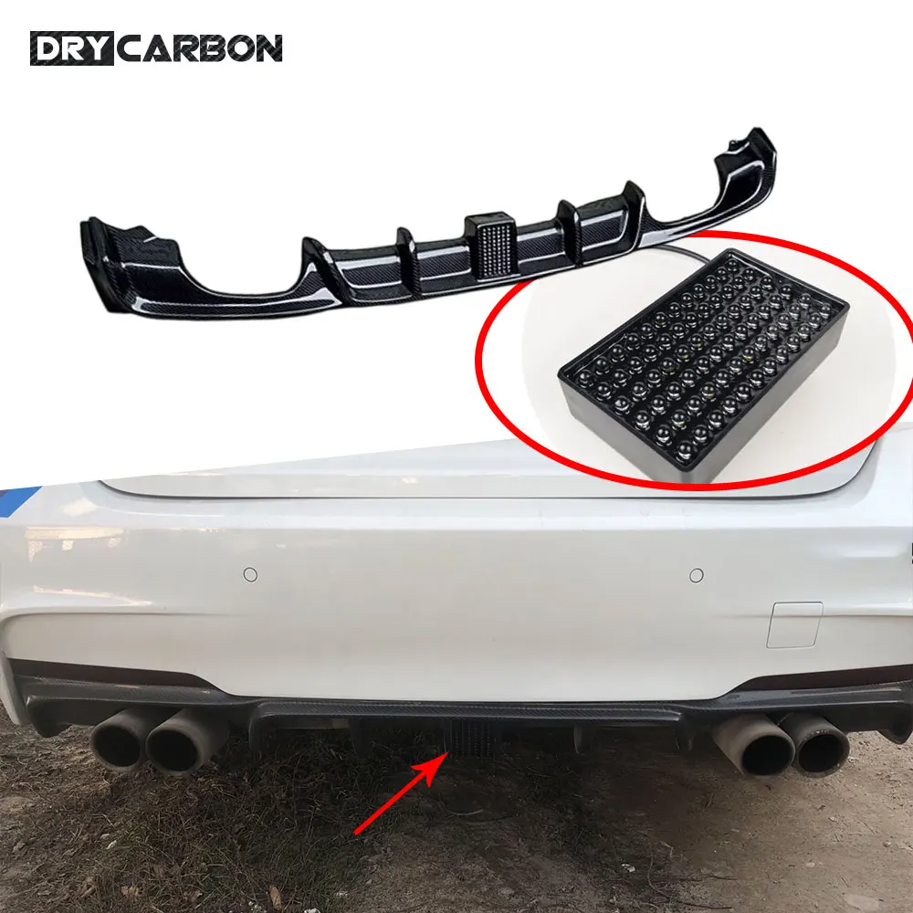 Carbon Fiber Rear Diffuser For BMW 3 Series F30 F35 M Sport 2012-2018 Exhaust Bumper Lip Guard FRP
Carbon Fiber Rear Diffuser For BMW 3 Series F30 F35 M Sport 2012-2018 Exhaust Bumper Lip Guard FRP