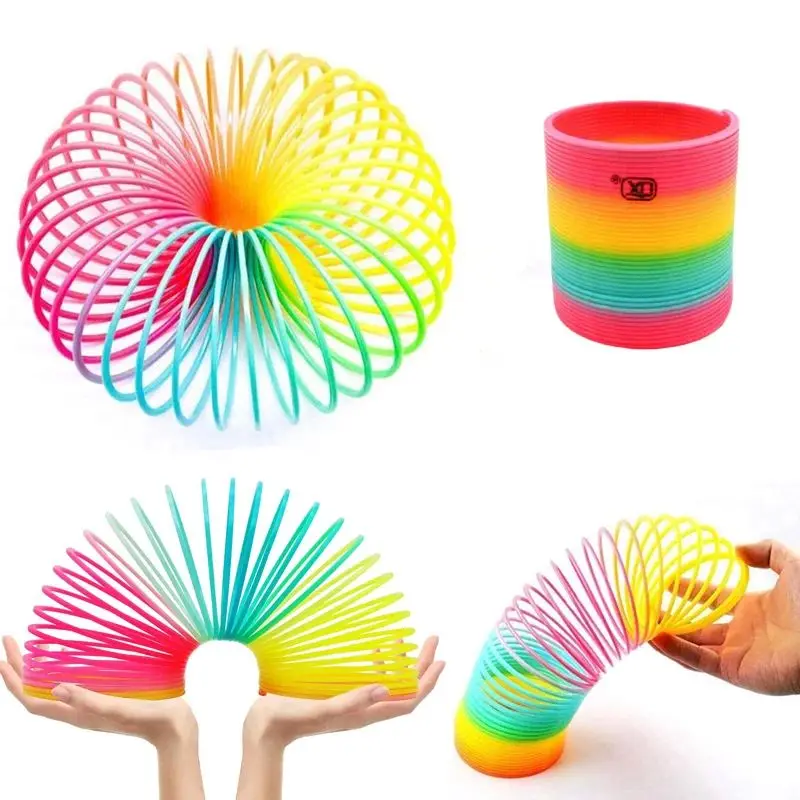 Color Magic Bounce Toys Board Games for Children Anti-stress Magic Ring Spring Rainbow Board Game Kids Creative Funny Gifts
Color Magic Bounce Toys Board Games for Children Anti-stress Magic Ring Spring Rainbow Board Game Kids Creative Funny Gifts