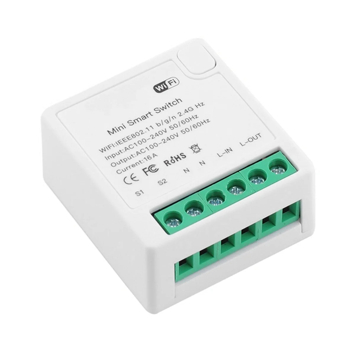 Умный переключатель Supernew TUYA MiNi 16A, немедленная версия, умный переключатель Wi-Fi, голосовое управление, модуль реле домашней автоматизации
Умный переключатель Supernew TUYA MiNi 16A, немедленная версия, умный переключатель Wi-Fi, голосовое управление, модуль реле домашней автоматизации