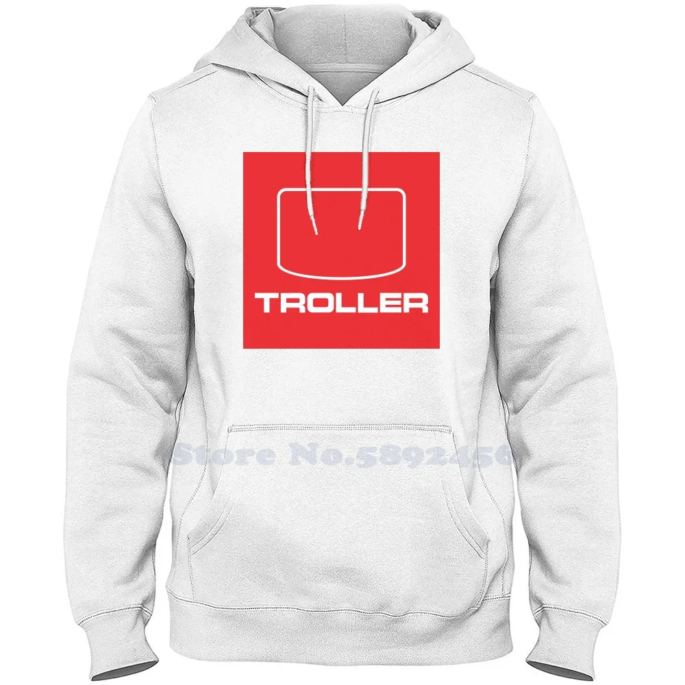 Повседневная одежда Troller, толстовка с принтом логотипа, худи большого размера
Повседневная одежда Troller, толстовка с принтом логотипа, худи большого размера