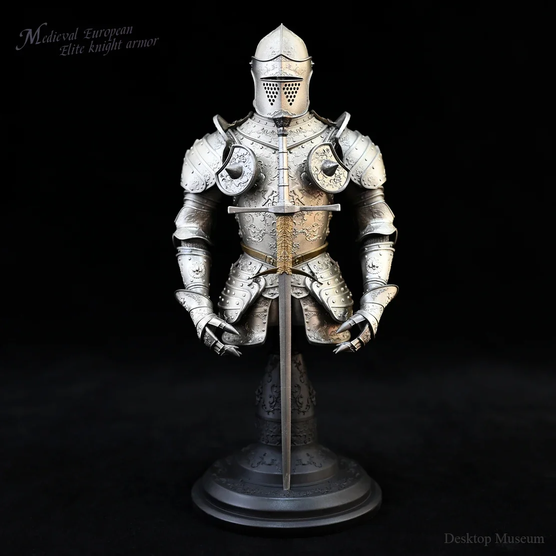 190MM Resin home decoration craft ancient European medieval armour finished home decoration model LTCP-277
190MM Resin home decoration craft ancient European medieval armour finished home decoration model LTCP-277