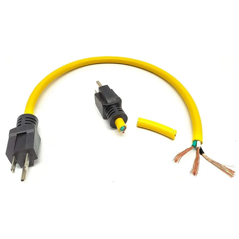 AB46-2X Generator Adapter Cord NEMA 5-15P For Transfer Switch, Extension Cord Adapter (3 Prong Plug 12AWG 125V) US Plug
AB46-2X Generator Adapter Cord NEMA 5-15P For Transfer Switch, Extension Cord Adapter (3 Prong Plug 12AWG 125V) US Plug