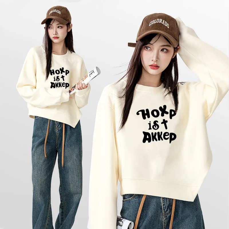 Women'S Sweatshirts Korean Tops Multi-Style Cute Crewneck Graphical Kawaii Layer All-Match Japanese Retro Easiest Match Velvet
Women'S Sweatshirts Korean Tops Multi-Style Cute Crewneck Graphical Kawaii Layer All-Match Japanese Retro Easiest Match Velvet