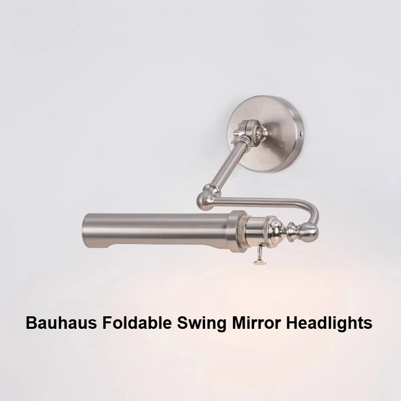 Foldable Swing Arm Mirror Headlight LED Wall Lamp Industrial Retro Entrance Corridor Decorative Painting Fill Light Wall Light
Foldable Swing Arm Mirror Headlight LED Wall Lamp Industrial Retro Entrance Corridor Decorative Painting Fill Light Wall Light