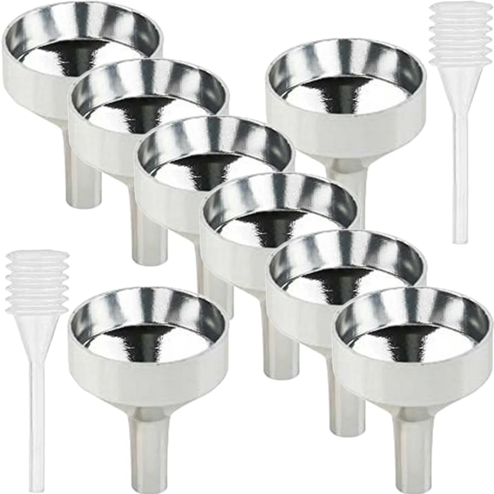 Metal Funnel Fan Stainless Water Bottle Mini for Perfume Funnels Filling Bottles Small Tool Aluminum Oxide Refill Travel
Metal Funnel Fan Stainless Water Bottle Mini for Perfume Funnels Filling Bottles Small Tool Aluminum Oxide Refill Travel