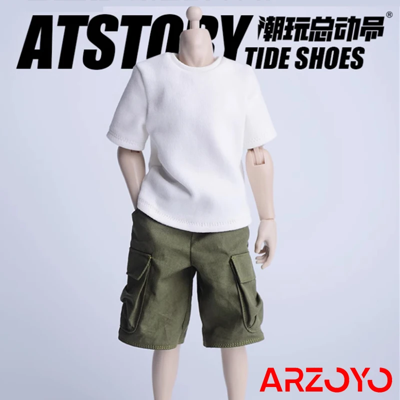 ATSTORY 1/6 Scale Male Solid Color T-shirt Overalls Pants Clothes Model Fit 12'' Soldier Action Figure Body Dolls
ATSTORY 1/6 Scale Male Solid Color T-shirt Overalls Pants Clothes Model Fit 12'' Soldier Action Figure Body Dolls