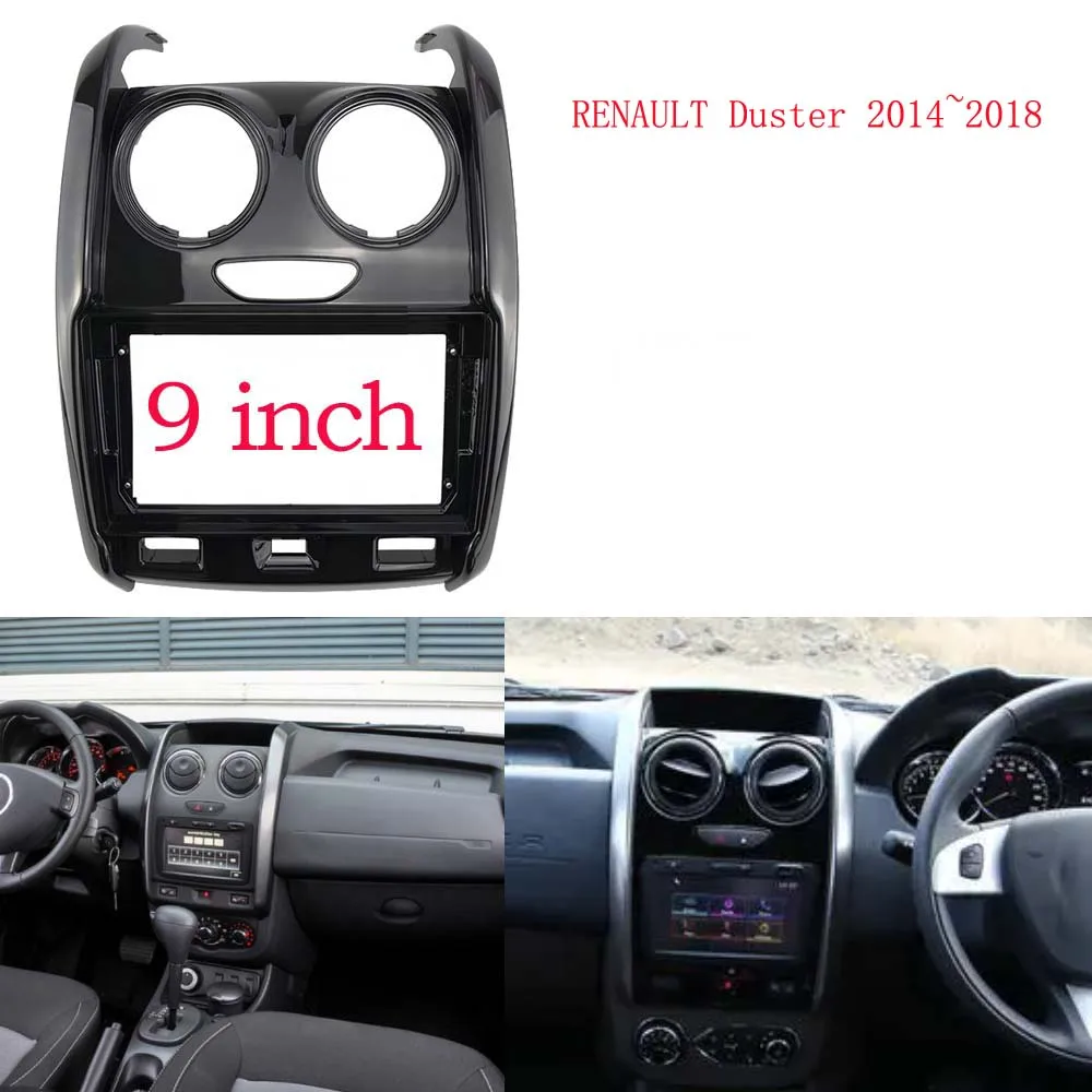 Автомобильный радиоприемник 2 Din, 9 дюймов, DVD, GPS, Mp5, пластиковая панель Fascia, рамка для RENAULT Duster 2014 ~ 2018, комплект крепления для приборной панели
Автомобильный радиоприемник 2 Din, 9 дюймов, DVD, GPS, Mp5, пластиковая панель Fascia, рамка для RENAULT Duster 2014 ~ 2018, комплект крепления для приборной панели