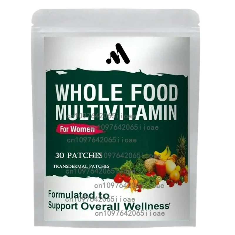 30 Patches Women's Multivitamin Transdermal Patch, Containing Vitamins A, C, D, E and Zinc
30 Patches Women's Multivitamin Transdermal Patch, Containing Vitamins A, C, D, E and Zinc