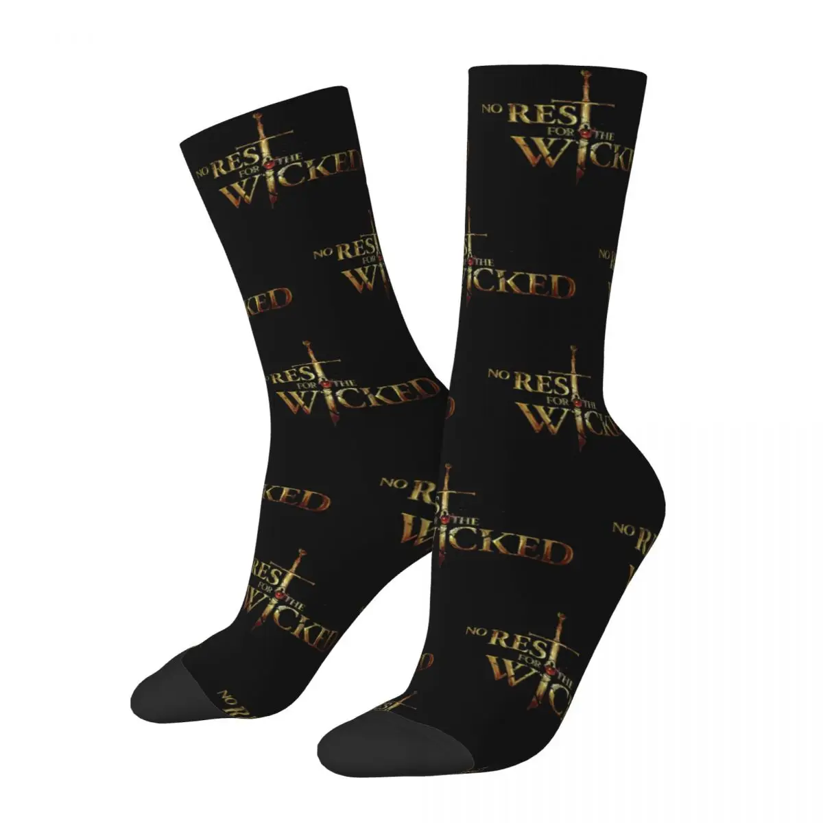 Cozy Women Socks Retro No Rest For The Wicked Accessories Warm 2024 New Video Games Sport Socks All Season
Cozy Women Socks Retro No Rest For The Wicked Accessories Warm 2024 New Video Games Sport Socks All Season