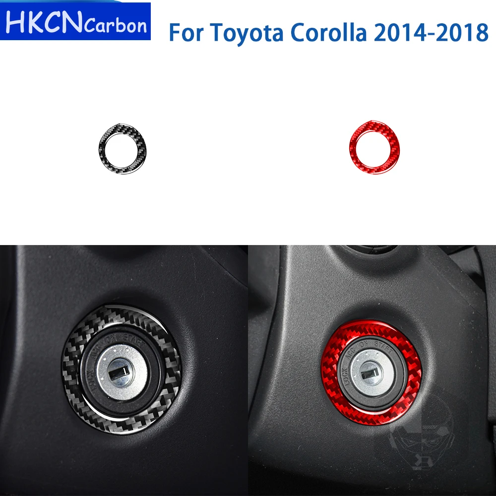 For Toyota Corolla 2014 2015 2016 2017 2018 Accessories Carbon Fiber Car Interior Iorignition Key Ring Trim Sticker
For Toyota Corolla 2014 2015 2016 2017 2018 Accessories Carbon Fiber Car Interior Iorignition Key Ring Trim Sticker
