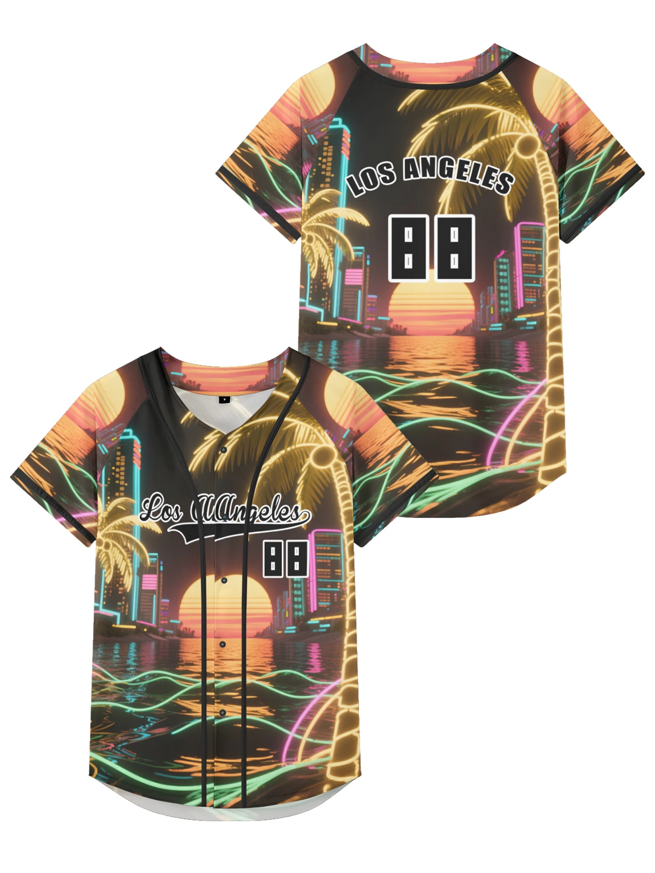 Повседневный мужской трикотаж Los Angeles Jacket Vaporwave City Name Бейсбольный трикотаж с короткими рукавами на пуговицах рубашка топы в стиле хип-хоп
Повседневный мужской трикотаж Los Angeles Jacket Vaporwave City Name Бейсбольный трикотаж с короткими рукавами на пуговицах рубашка топы в стиле хип-хоп