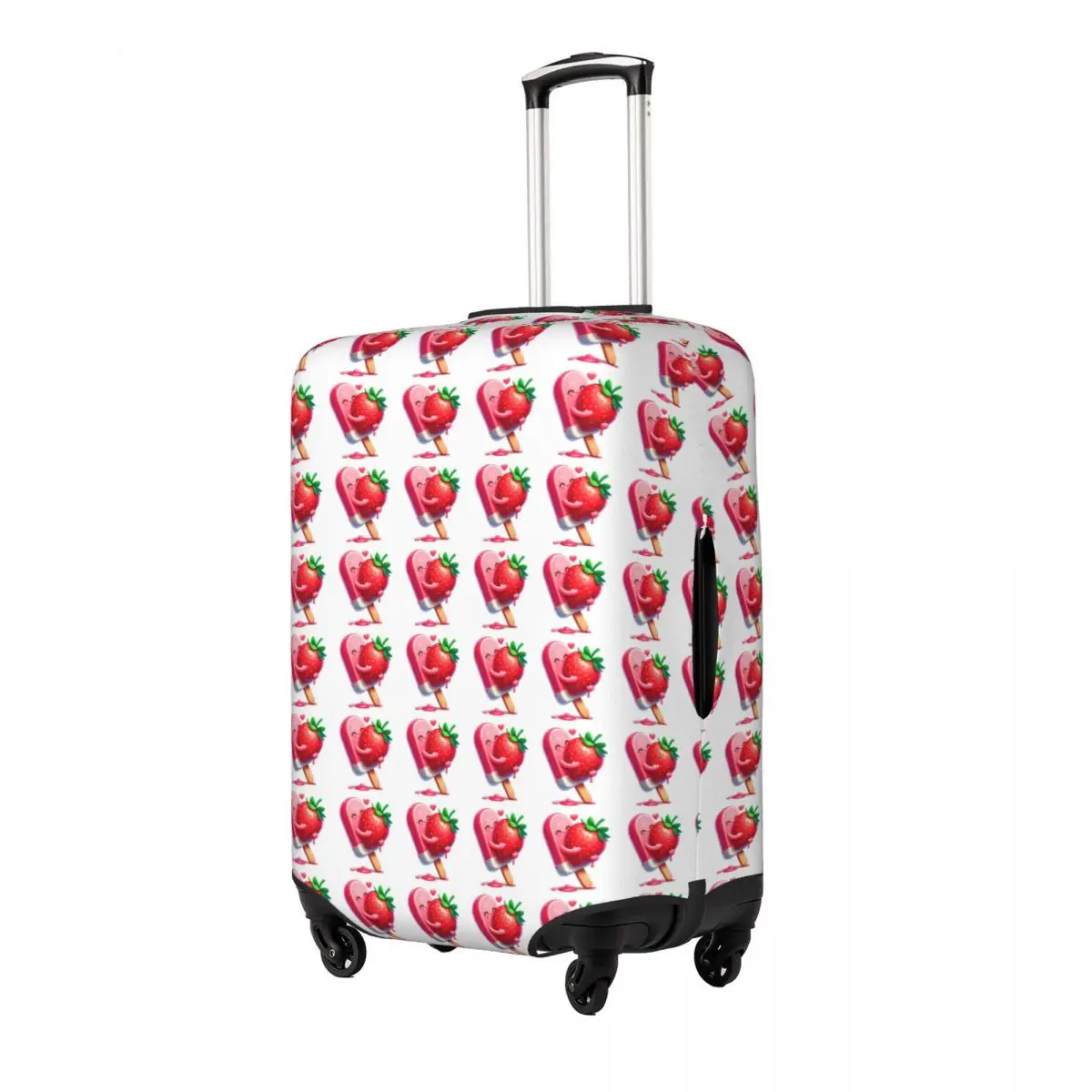Strawberry Ice Cream Dessert 2 Suitcase Cover Protection Elastic Travel Luggage Protector Covers for 18-32 Inch
Strawberry Ice Cream Dessert 2 Suitcase Cover Protection Elastic Travel Luggage Protector Covers for 18-32 Inch