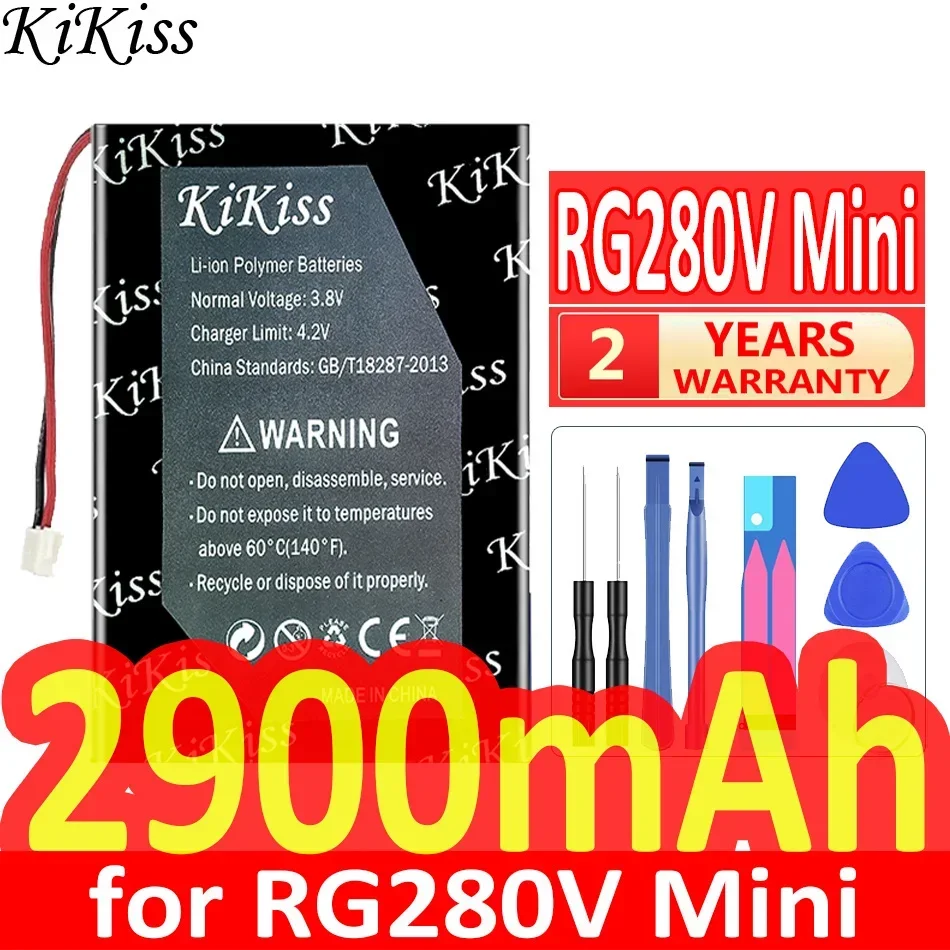 Mini Game Console Battery 2900mAh For Retro Handheld RG280V Mini Arcade Games Console Palm Game Machine Premium Replacement
Mini Game Console Battery 2900mAh For Retro Handheld RG280V Mini Arcade Games Console Palm Game Machine Premium Replacement
