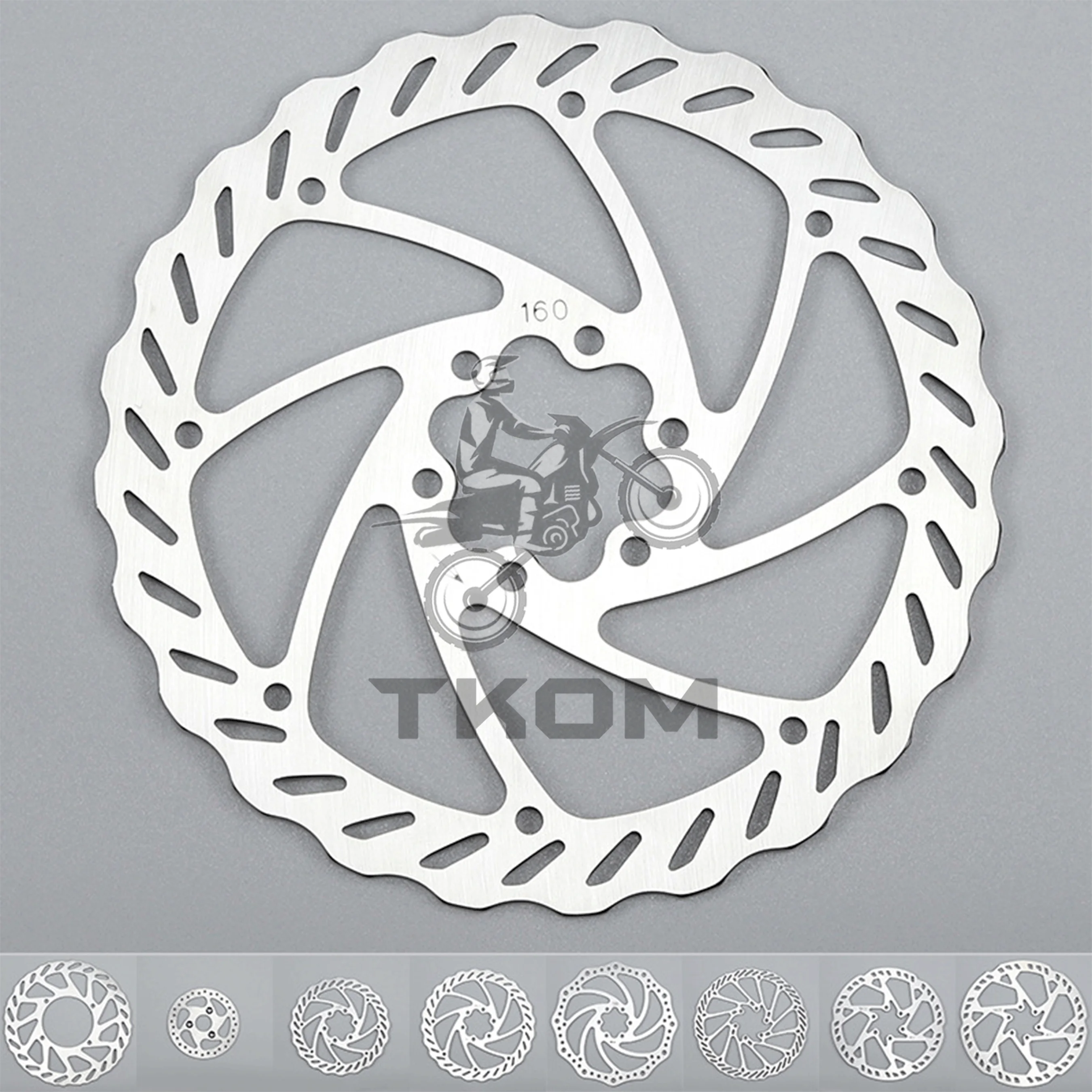 Bicycle Brake Rotor 100/140/180/200mm Stainless Steel Hydraulic Brake Rotor for MTB Road Bike Disc Brake
Bicycle Brake Rotor 100/140/180/200mm Stainless Steel Hydraulic Brake Rotor for MTB Road Bike Disc Brake