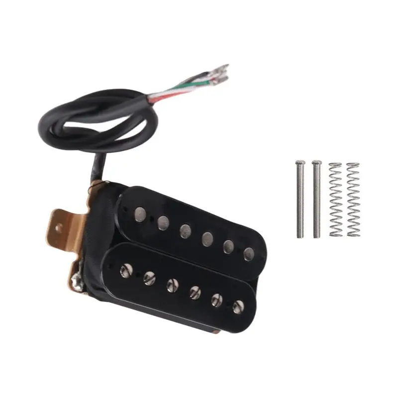 CGDS-Alnico 5 Uncovered Humbucker 5-String Electric Guitar Neck Pickup HBA117 Neck 50Mm Pickup Electric Guitar Pickup
CGDS-Alnico 5 Uncovered Humbucker 5-String Electric Guitar Neck Pickup HBA117 Neck 50Mm Pickup Electric Guitar Pickup