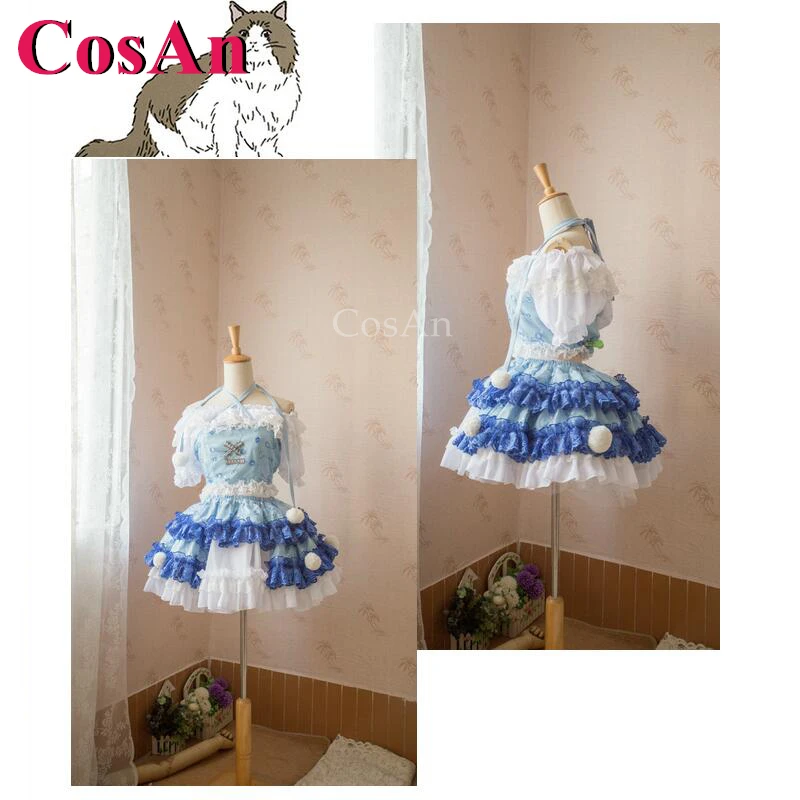 CosAn【Customized】Game Touhou Project Tatara Kogasa Cosplay Costumes Sweet Elegant Dress Halloween Party Role Play Clothing New
CosAn【Customized】Game Touhou Project Tatara Kogasa Cosplay Costumes Sweet Elegant Dress Halloween Party Role Play Clothing New