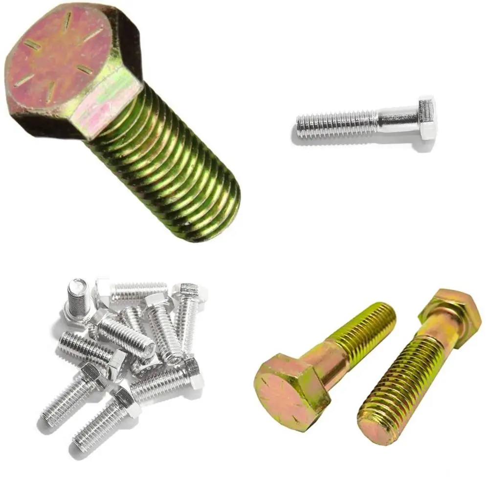 Grade 8 Zinc Yellow Plated Hex Cap Screws 5/8-11 x 2 Coarse Thread Fully Threaded 25-Piece Set
Grade 8 Zinc Yellow Plated Hex Cap Screws 5/8-11 x 2 Coarse Thread Fully Threaded 25-Piece Set