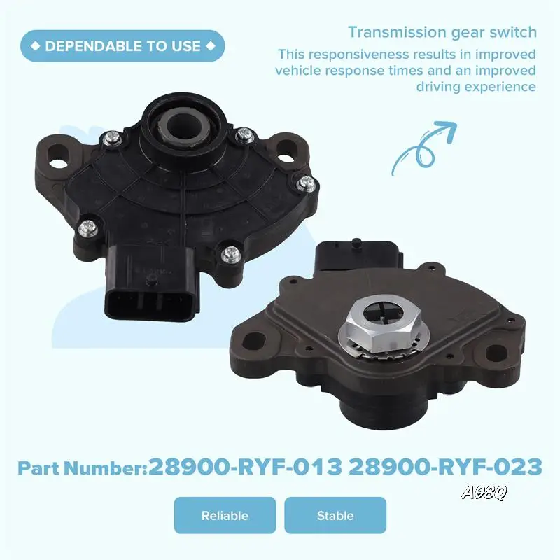 Neutral Safety Switch For Honda Accord Crosstour Odyssey Ridgeline Transmission Gear Switch 28900-RYF-013 28900-RYF-023
Neutral Safety Switch For Honda Accord Crosstour Odyssey Ridgeline Transmission Gear Switch 28900-RYF-013 28900-RYF-023
