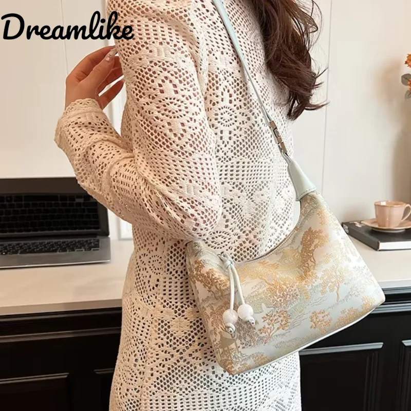 Chinese Style Small Crossbody Bags for Women Luxury Designer Sweet Fashion Handbags and Purses Shoulder Bag
Chinese Style Small Crossbody Bags for Women Luxury Designer Sweet Fashion Handbags and Purses Shoulder Bag