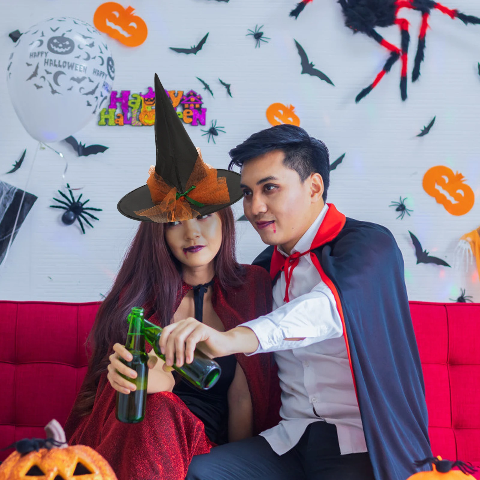 Witch Hat Halloween Costume Size Women Men Cosplay Witch Hats Accessories Prom Carnival
Witch Hat Halloween Costume Size Women Men Cosplay Witch Hats Accessories Prom Carnival