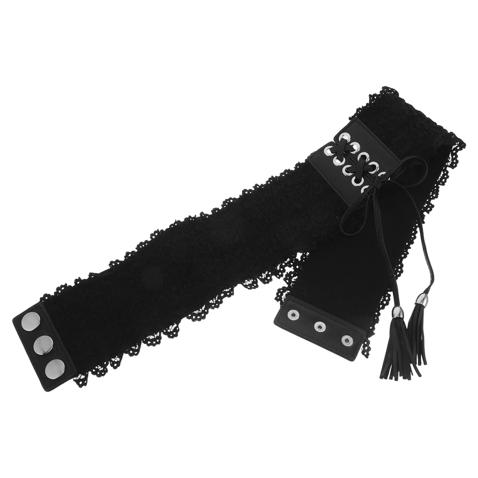 Women'S Lace Wide Waist Belt Tassel Design Elastic Fit Vintage Style Dress Skirt Accessory Wide Tassel Belt For Dress
Women'S Lace Wide Waist Belt Tassel Design Elastic Fit Vintage Style Dress Skirt Accessory Wide Tassel Belt For Dress