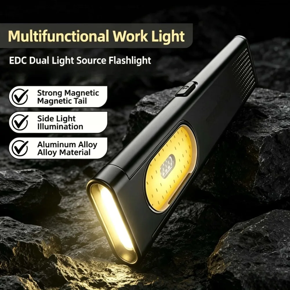 LED Keychain Flashlight USB Rechargeable Magnetic Work Light Portable Mini EDC Torch Light Pocket Lantern for Fishing Hiking
LED Keychain Flashlight USB Rechargeable Magnetic Work Light Portable Mini EDC Torch Light Pocket Lantern for Fishing Hiking
