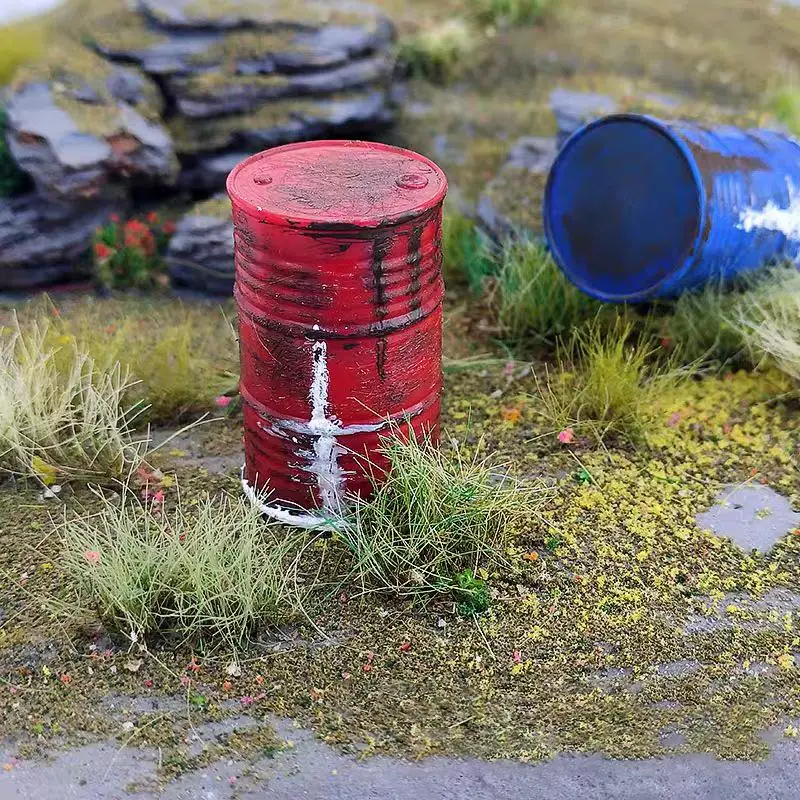 5PCS Miniature Vintage Oil Bucket Model Weathered Plastic Fuel Drum For Diorama Sand Table DIY Scene Layout Decoration
5PCS Miniature Vintage Oil Bucket Model Weathered Plastic Fuel Drum For Diorama Sand Table DIY Scene Layout Decoration