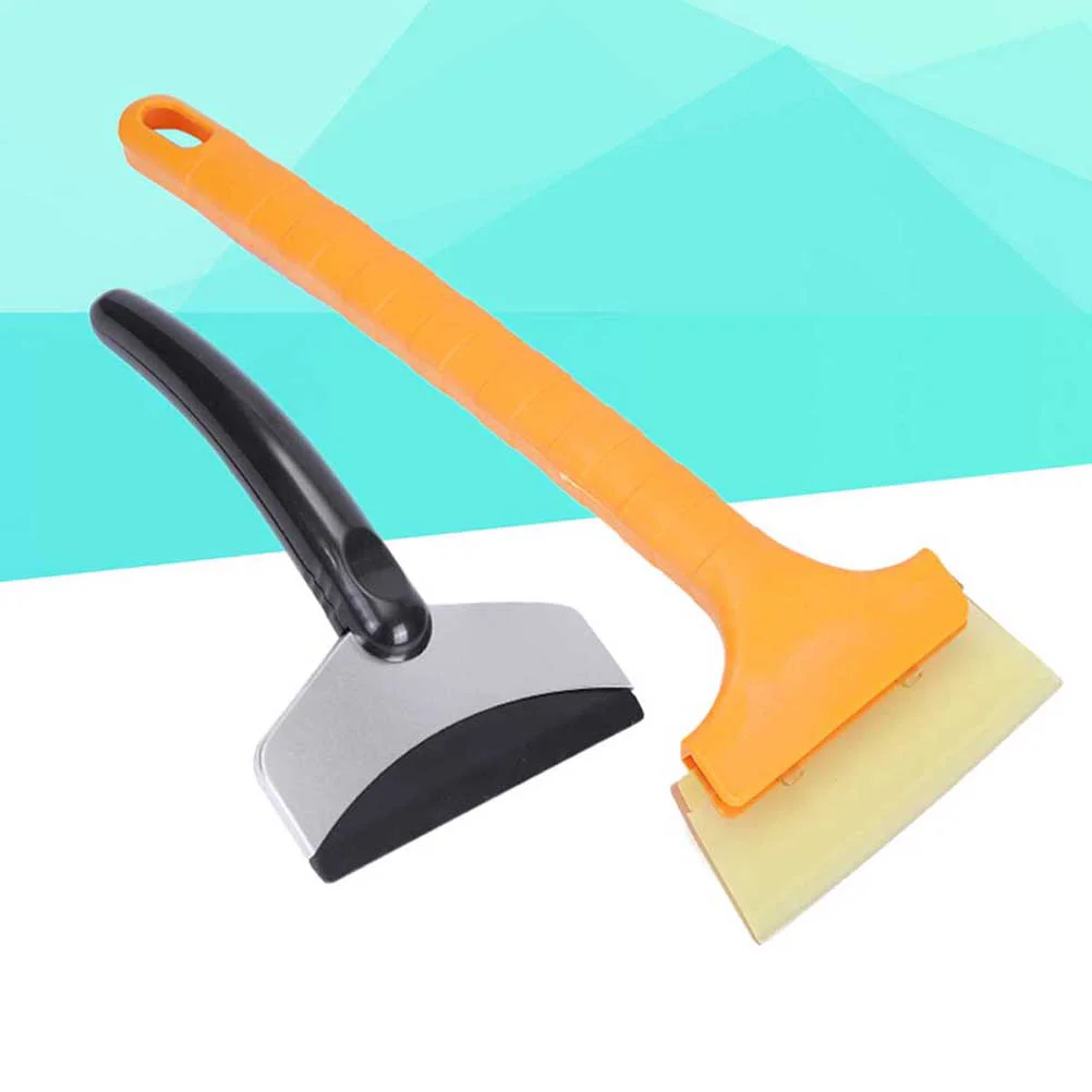 2pcs Snow Stainless Steel Ice Scraper Snow Brush for Car Windscreen Removal Anti Oxford Handle Lightweight
2pcs Snow Stainless Steel Ice Scraper Snow Brush for Car Windscreen Removal Anti Oxford Handle Lightweight
