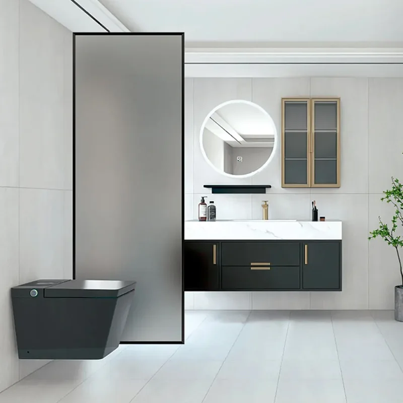 Screen partition, bathroom dry and wet separation bathroom half partition bathroom screen glass door simple glass
Screen partition, bathroom dry and wet separation bathroom half partition bathroom screen glass door simple glass